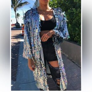 GORGEOUS!! SEQUINED KIMONO